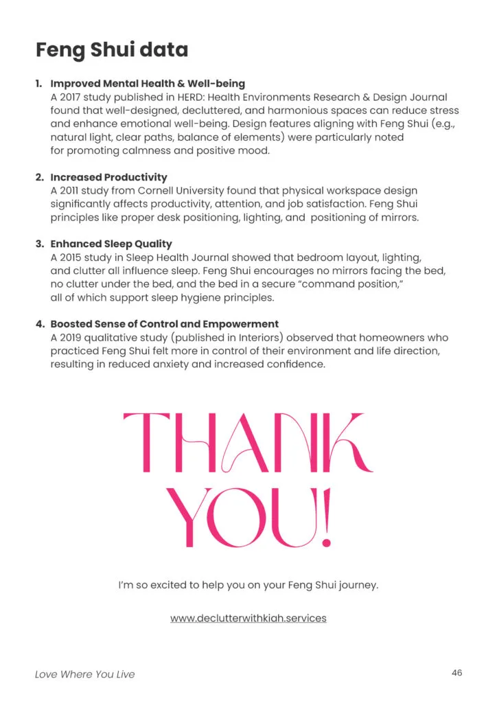 Love Your Home online course preview by Kiah Bouchet